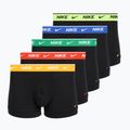 Bokserki męskie Nike Cotton Stretch Trunk 5 par blue velvet