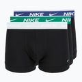 Bokserki męskie Nike Cotton Stretch Trunk 3 pary iced grey