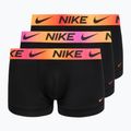 Bokserki męskie Nike Dri-Fit Essential Micro Trunk 3 pack grey frost