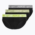 Slipy męskie Nike Dri-Fit Essential Micro 3 pack folkstone gray