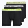 Bokserki męskie Nike Dri-Fit Essential Micro 3 pack folkstone gray