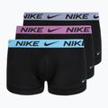 Bokserki męskie Nike Dri-Fit Essential Micro Trunk 3 pack aluminum