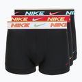 Bokserki męskie Nike Cotton Stretch Trunk 3 pack steel Grey