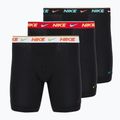 Bokserki męskie Nike Long Boxer Brief steel grey
