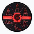 Worek z piaskiem 6 kg Pure2Improve Sandbell czarno-czerwony P2I201230 2