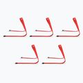 Płotki koordynacyjne elastyczne Pure2Improve Flexible Hurdles czerwone 23 cm 3588 4
