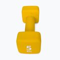 Hantel neoprenowy 5 kg Pure2Improve żółty P2I201430 3