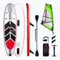 Deska z żaglem WindSUP Pure4Fun Wind SUP black/white/red/grey