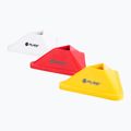 Pachołki treningowe Pure2Improve Triangle Cones Set 20 szt. white/red/yellow