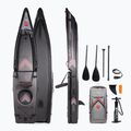 Kajak/SUP hybryda 1-osobowy Pure4Fun Dual Purpose 380 cm black/red/white