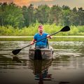 Kajak/SUP hybryda 1-osobowy Pure4Fun Dual Purpose 380 cm black/red/white 17