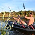 Kajak pompowany wysokociśnieniowy 2-osobowy Pure4Fun XPRO Kayak 3.0 342 cm 3