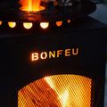 Kominek ogrodowy BonFeu BonCarré corten 10