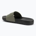 Klapki męskie Calvin Klein HM0HM01063 Chuncky Pool Slide Rub smokey olive/black 3