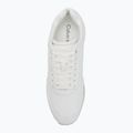 Buty damskie Calvin Klein HW0HW02574 Runner Lace Up Mono Pu triple bright white 5