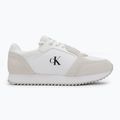 Buty damskie Calvin Klein YW0YW01644 Runner Laceup Sock Mg Nylon Mix Bright white/black 2
