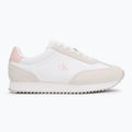 Buty damskie Calvin Klein YW0YW01828 Caleup Mg Nylon Mix Bright white/sweet pink 2