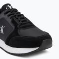 Buty damskie Calvin Klein YW0YW01644 Runner Laceup Sock Mg Nylon Mix black 7