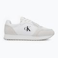 Buty męskie Calvin Klein YM0YM01326 Retro Runner Sock Lace Up Ny-Su bright white/black 2
