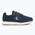 Buty męskie Calvin Klein YM0YM01326 Retro Runner Sock Lace Up Ny-Su Calvin navy/bright white/gum 2