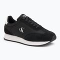 Buty męskie Calvin Klein YM0YM01325 Retro Runner Lace Up Ny-Su black/bright white