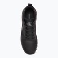 Buty męskie Calvin Klein YM0YM01285 Hike Runner Mix Mesh triple black 5