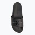 Klapki męskie Calvin Klein YM0YM00361 Slide Rubber Neoprene Monologo black 5