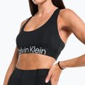 Biustonosz treningowy Calvin Klein Medium Support black beauty 4