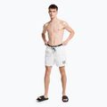 Szorty kąpielowe męskie Calvin Klein Medium Double Waistband white 6
