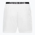 Szorty kąpielowe męskie Calvin Klein Medium Double Waistband white 2