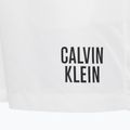 Szorty kąpielowe męskie Calvin Klein Medium Double Waistband white 3