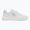 Buty damskie Calvin Klein YW0YW01224 Cupsole Mono Lth Wn white/silver 2