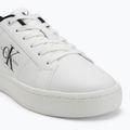 Buty damskie Calvin Klein YW0YW01444 Classic Cupsole Lowlaceup Lth Wn bright white/black 7