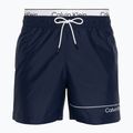 Szorty kąpielowe męskie Calvin Klein Medium Double WB signature navy