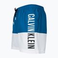 Szorty kąpielowe męskie Calvin Klein Medium Drawstring-Block faience blue 3