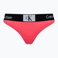 Dół od stroju kąpielowego Calvin Klein Thong calypso coral