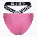 Dół od stroju kąpielowego Calvin Klein High Leg Cheeky Bikini bold pink 2