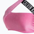 Góra od stroju kąpielowego Calvin Klein One Shoulder Bralette-RP bold pink 3