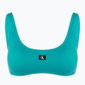 Góra od stroju kąpielowego Calvin Klein Bralette-RP blue ocean