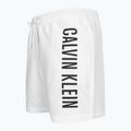 Szorty kąpielowe męskie Calvin Klein Medium Drawstring classic white 3