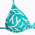 Góra od stroju kąpielowego Calvin Klein Triangle-RP Print monogram blue 3