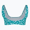 Góra od stroju kąpielowego Calvin Klein Bralette-RP Print monogram blue 2