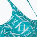 Góra od stroju kąpielowego Calvin Klein Bralette-RP Print monogram blue 3