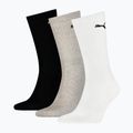 Skarpety PUMA Sport Crew Lighweight 3 pary white/grey/black