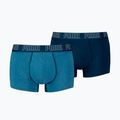 Bokserki męskie PUMA Everyday Trunk 2 pary light blue melange