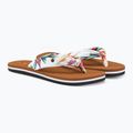Japonki damskie O'Neill Ditsy Sun Bloom white tropical flower 4