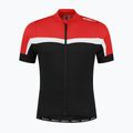 Koszulka rowerowa męska Rogelli Course black/red/white 3