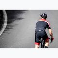 Koszulka rowerowa męska Rogelli Course black/red/white 8