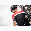 Koszulka rowerowa męska Rogelli Course black/red/white 9