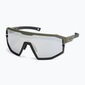 Okulary przeciwsłoneczne Rogelli Recon army green/smoke
